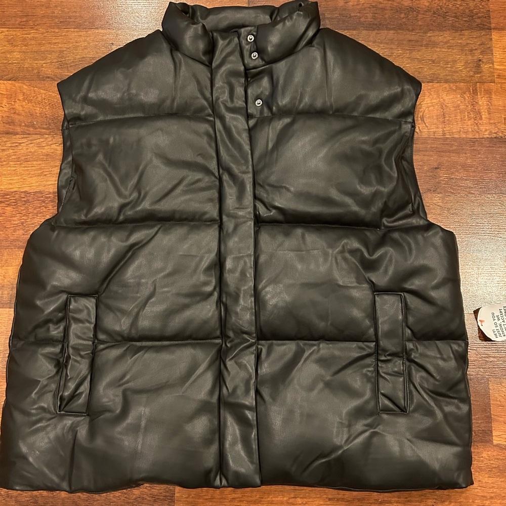 ASOS Black Puffer Vest